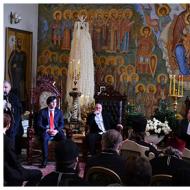 Bagaimana saya mengunjungi Patriark pada hari Yobel Patriark Catholicos Ilia dan 2 pasangan