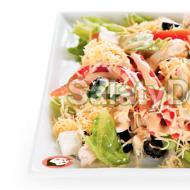 Salad zaitun: resep